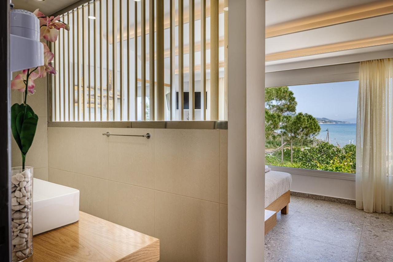 Addimare Sea View Villa, a Coastal Retreat Alykes  Exterior foto