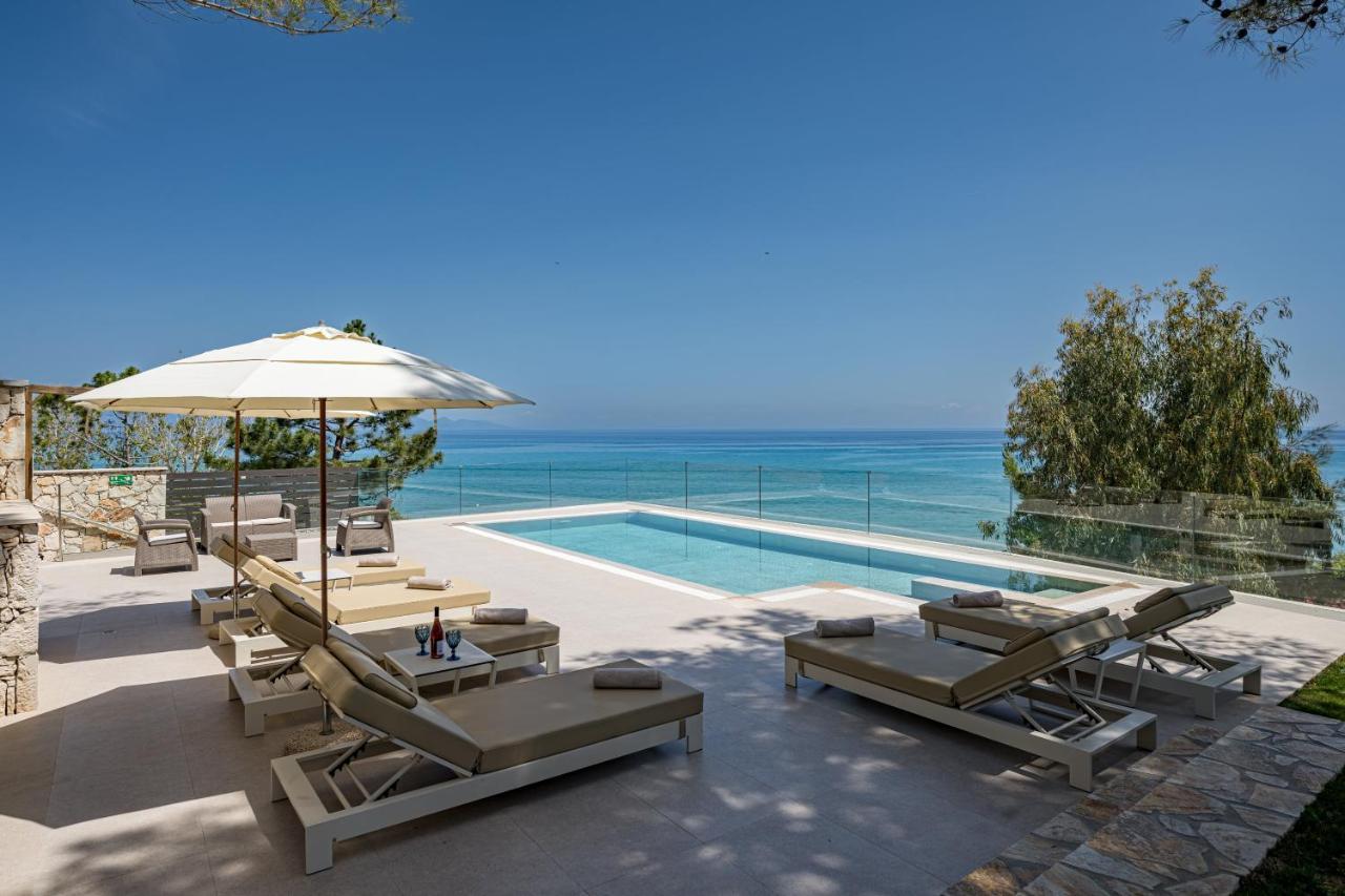 Addimare Sea View Villa, a Coastal Retreat Alykes  Exterior foto
