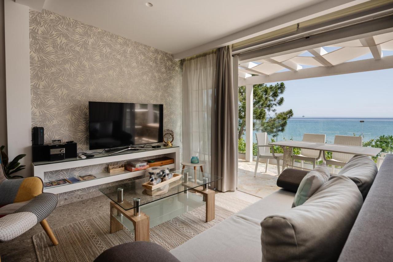 Addimare Sea View Villa, a Coastal Retreat Alykes  Exterior foto