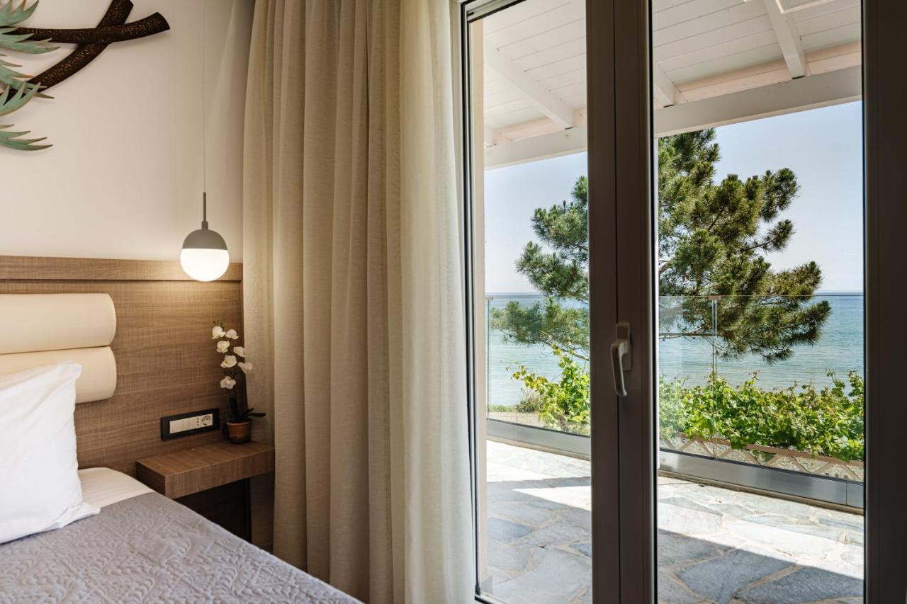 Addimare Sea View Villa, a Coastal Retreat Alykes  Exterior foto