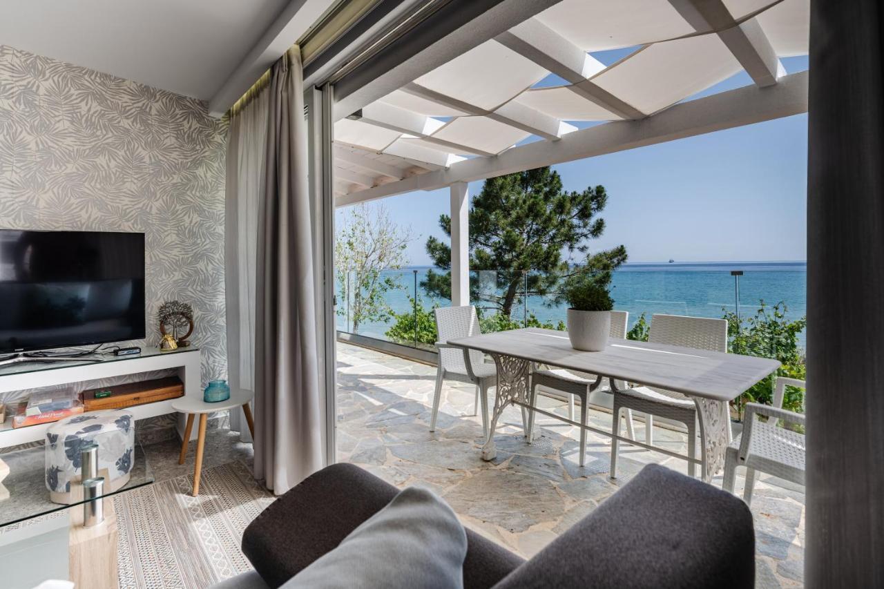 Addimare Sea View Villa, a Coastal Retreat Alykes  Exterior foto