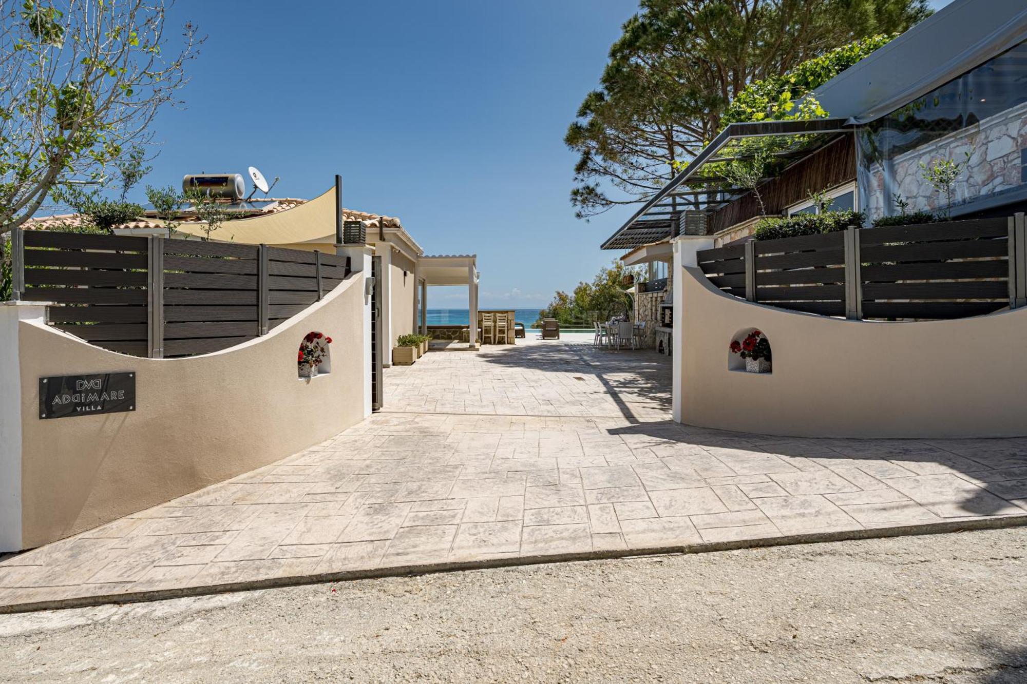 Addimare Sea View Villa, a Coastal Retreat Alykes  Exterior foto