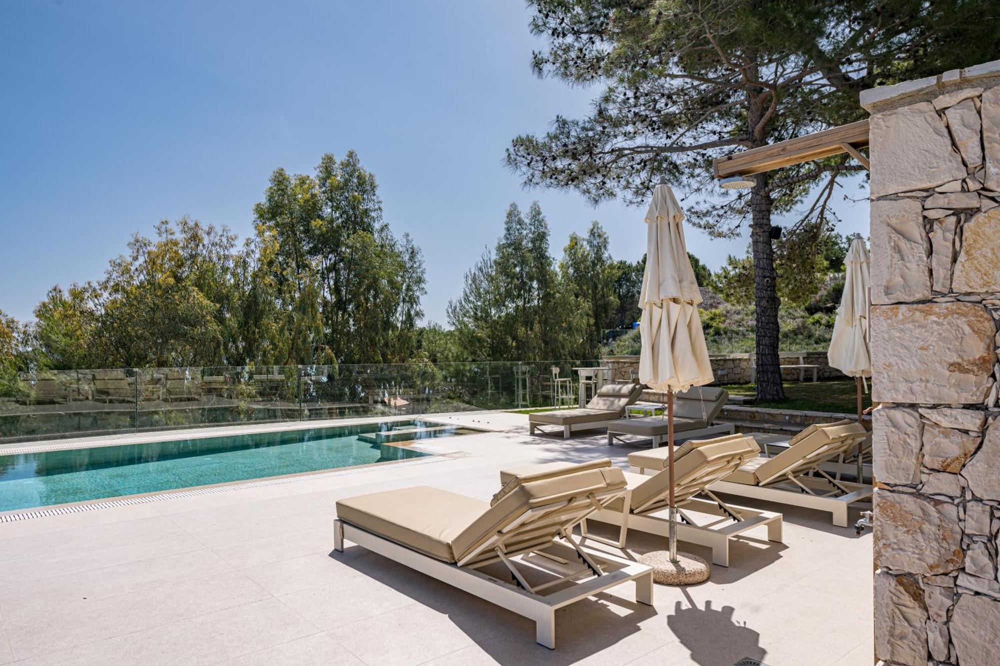 Addimare Sea View Villa, a Coastal Retreat Alykes  Exterior foto